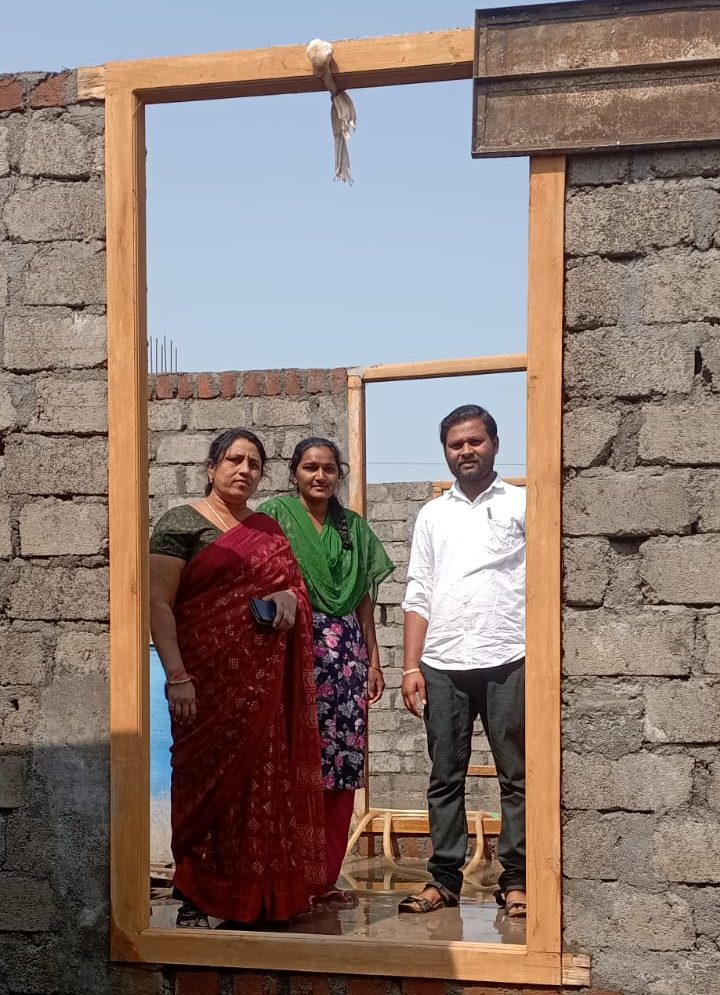 ఇంద్రమ్మ ఇళ్ల పరిశీలన ఇళ్ల నిర్మాణం వేగవంతం చేయాలి